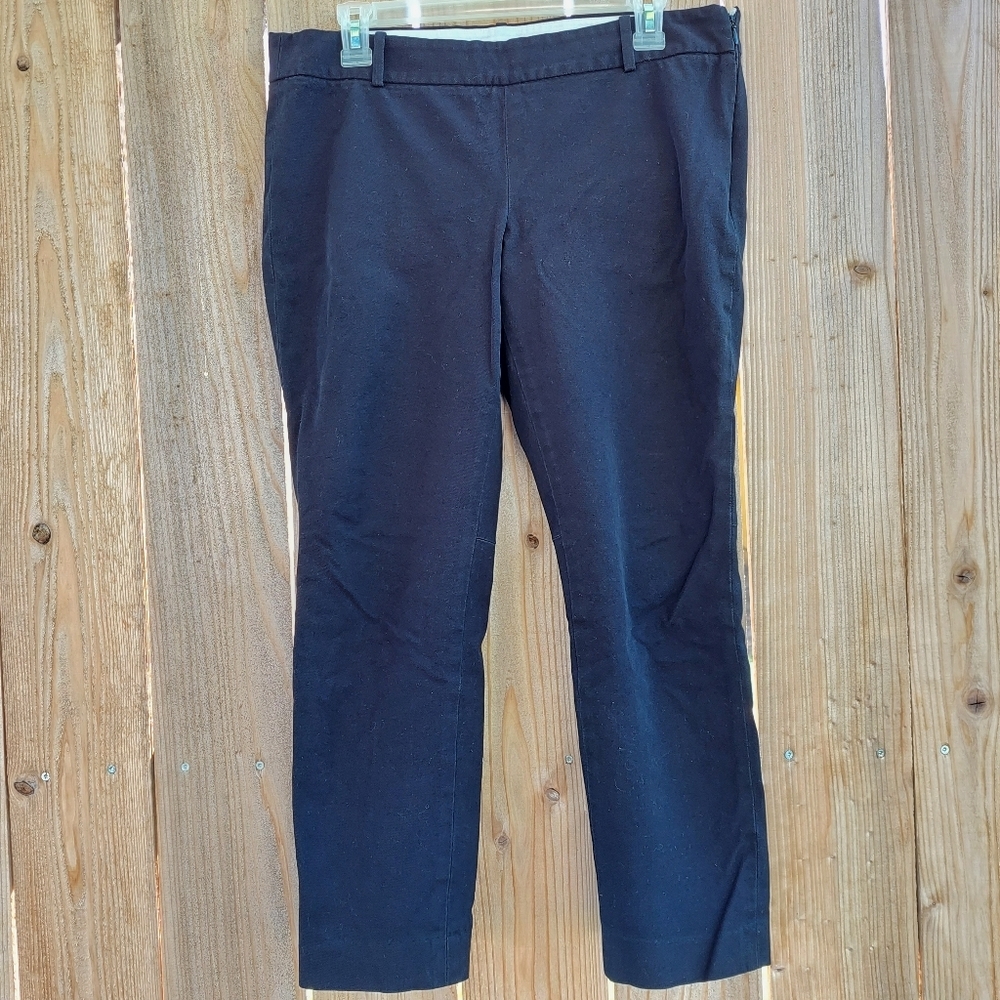 J.Crew - Straight Leg Black Dress Pants Size 10